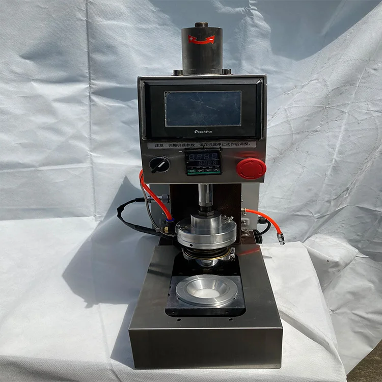 Semi-Automatic Egg Tart Crust Machine Small Portuguese Egg Tart Making Molding Machine For Cake Shop