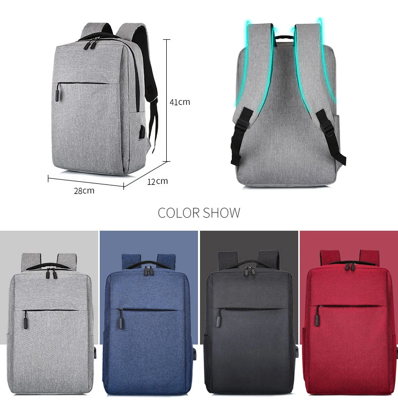 custom logo other backpacks large capacity waterproof university laptop backpacks bags packs with USB port