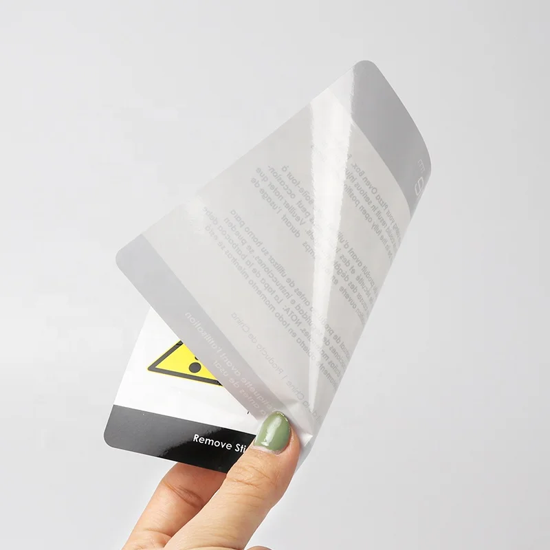 High-quality yellow reflecting sticker warning sign reflective sticker safety warning label for warning