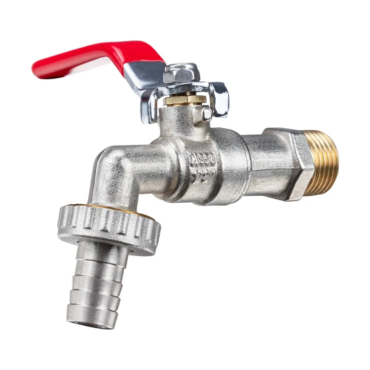 TMOK High Quality Garden Water Bib Tap Cock Forged Brass Hose Bibcock