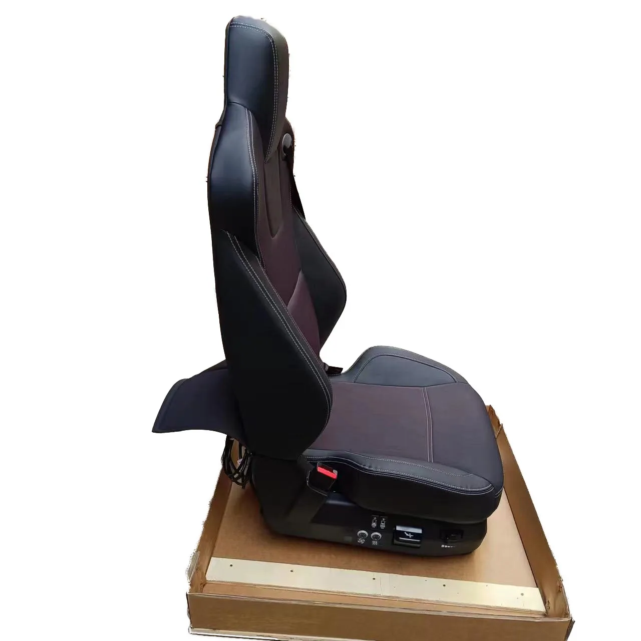 Bus Spare Accessories Air Suspension Driver Seat Semi Truck Driver Seat Massage Universal Bus Parts