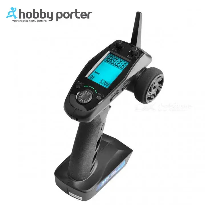 FS - GT5 2.4G 6CH Flysky Trasmettitore FS - BS6 Ricevitore Rc Auto Telecomando Auto Control Built-in Gyro