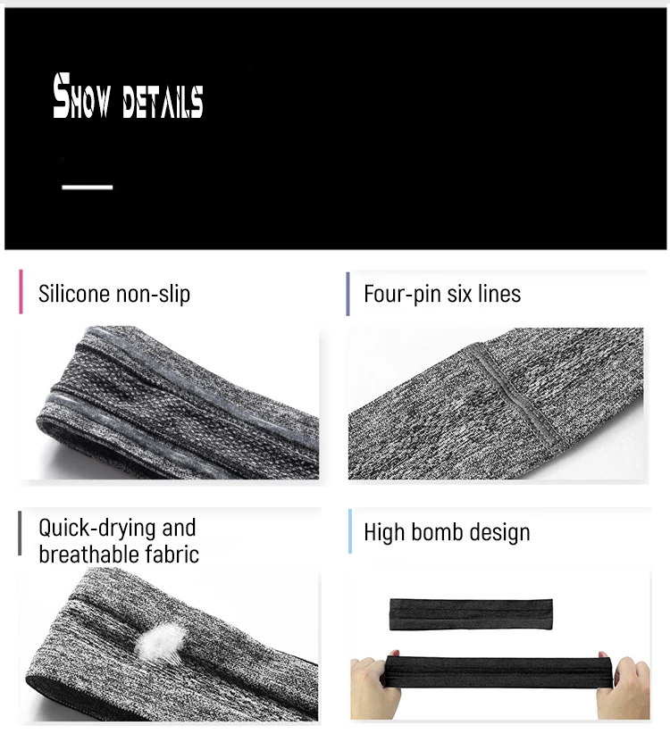 
High Quantity sweatband head yoga fitness headband 