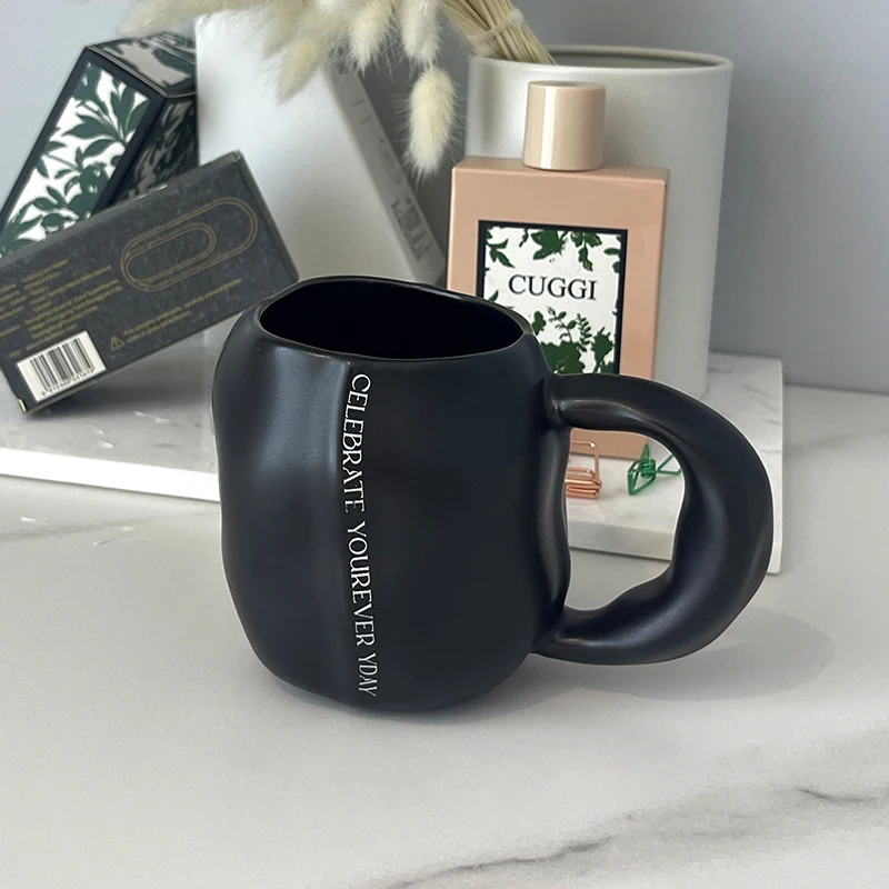 High quality modern drinkware espresso milk tea mug custom matte personalized ceramic coffee mugs