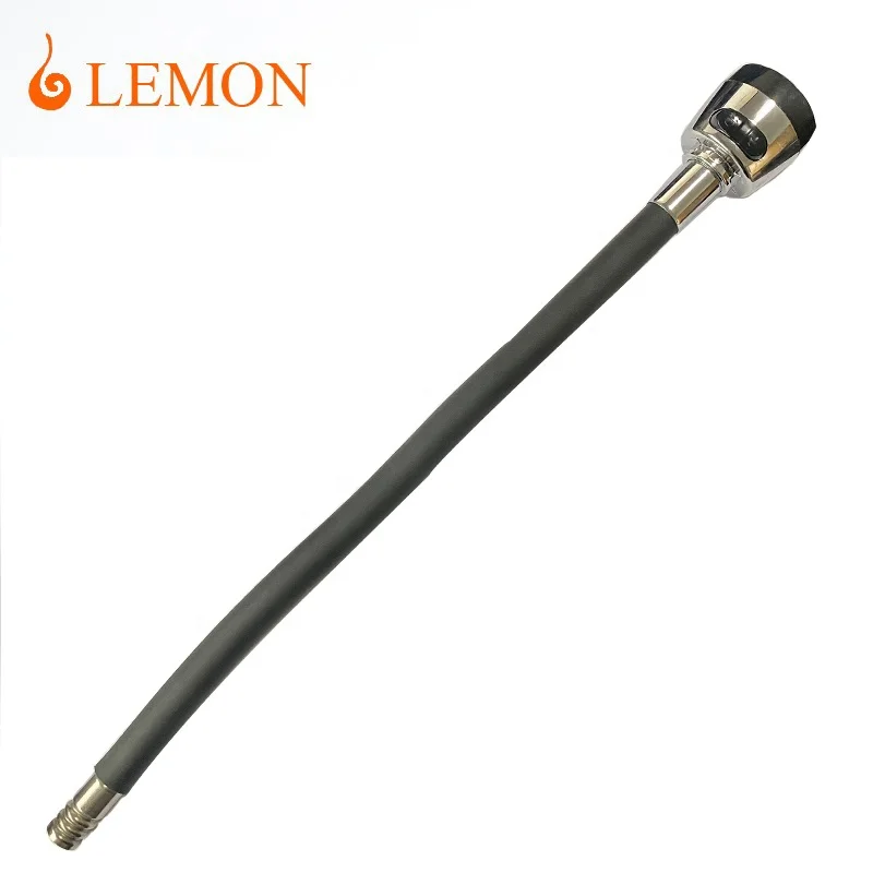 Lemon 360 degree rotation ABS shower head nozzle Flexible silicone Spout Hose Kitchen Faucet tap Brass connector 2 modes sprayer