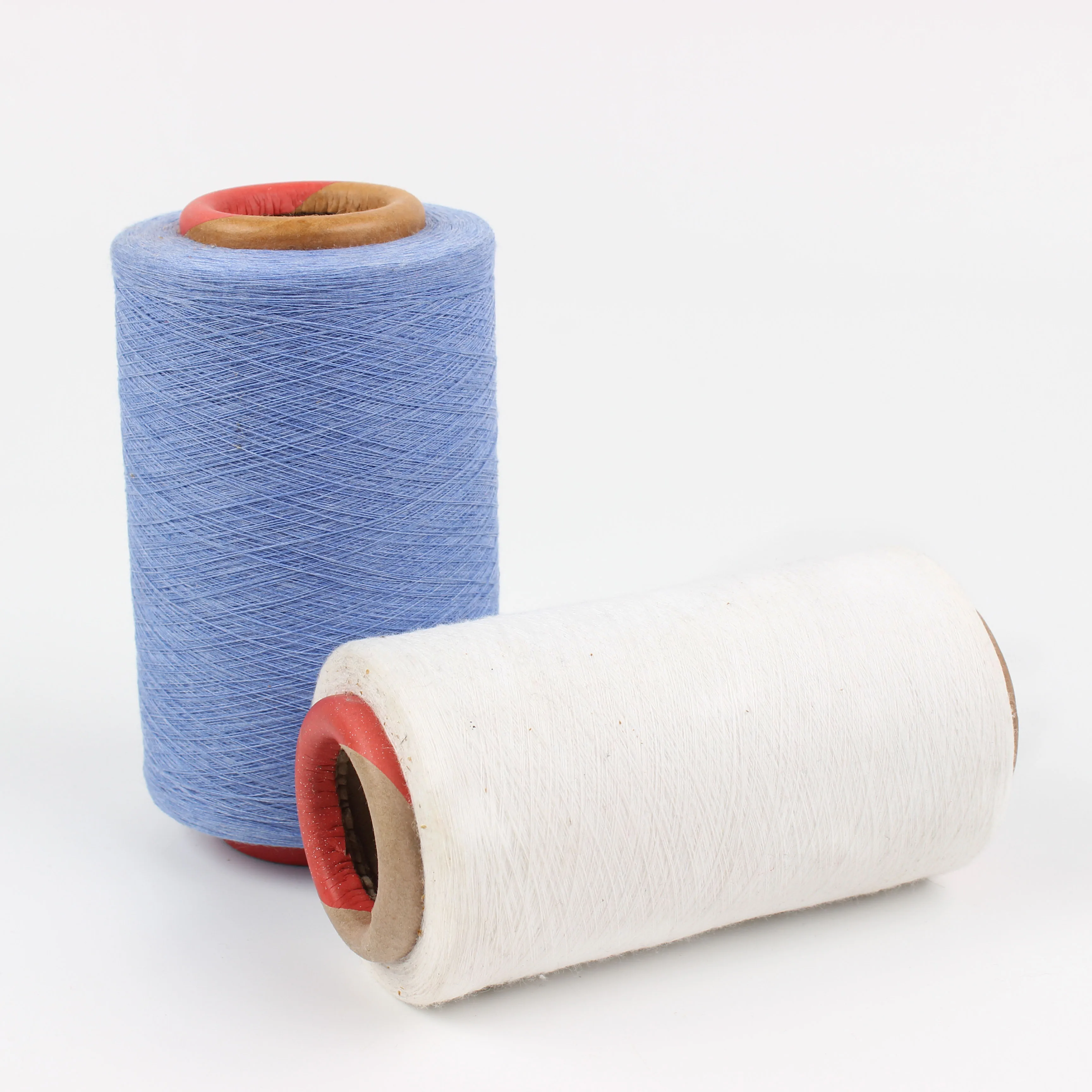 20/2 20/3 Cotton Thread Regenerated Textile Yarn for Weaving Smock/Kente Fabric