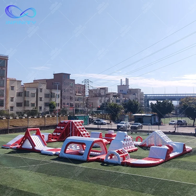 Big Water Amusement Park Games Inflatable Aqua Water Park Sports Obstacle Floating Water Park Inflatable Equipment Commercial