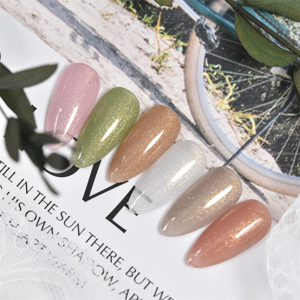 China Big Factory OEM ODM High  Gloss And Sparkle Shimmer Color Gel Polish With Free Sample Ready To Ship