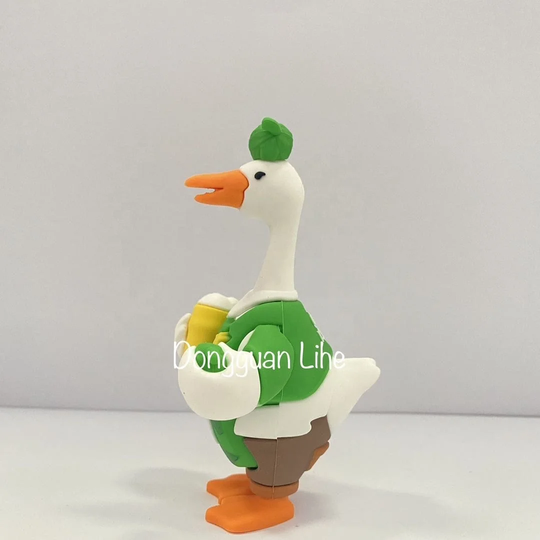 Customized PVC soft 3D toy New Design silicone Doll for Promotion Gifts