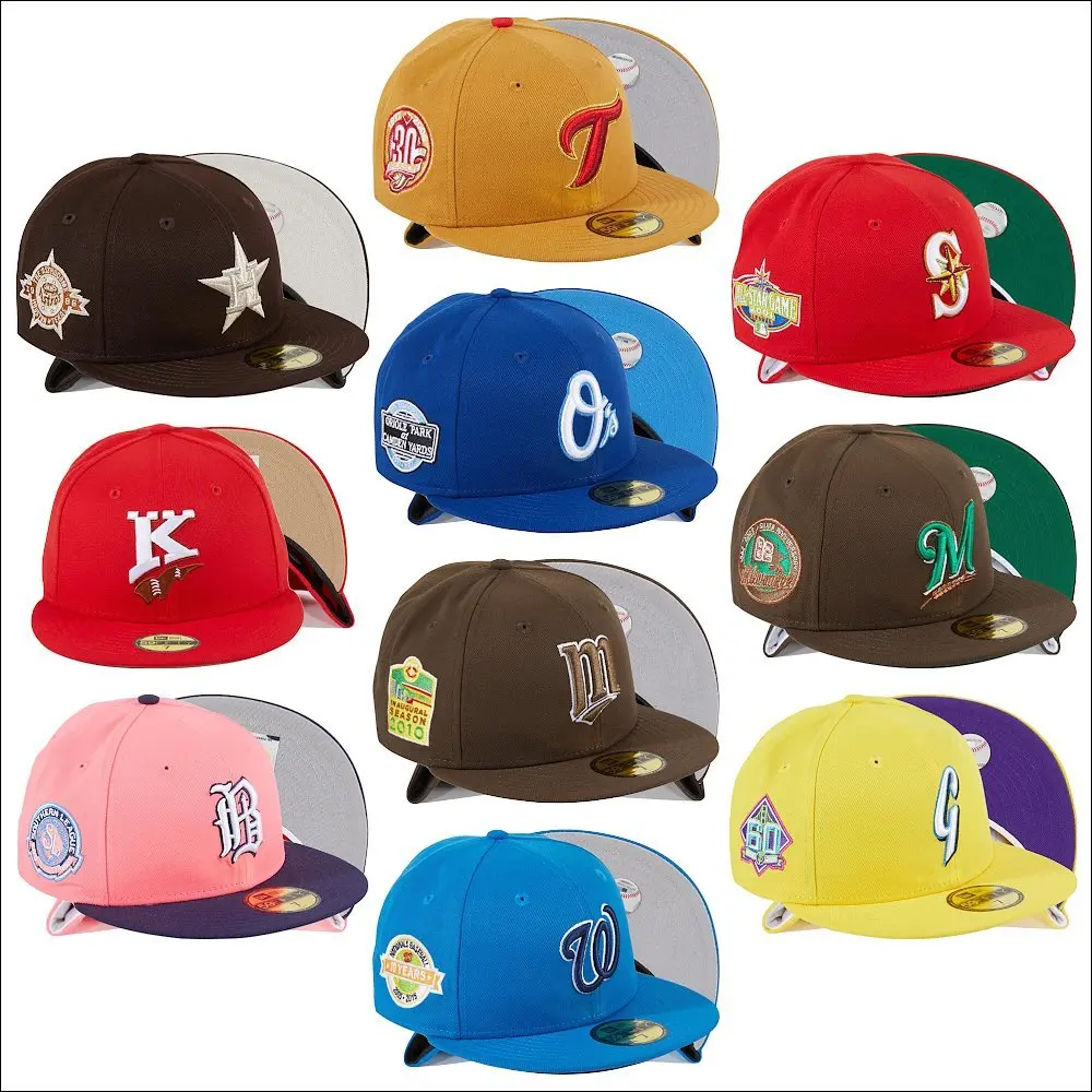 Wholesale Sports Caps 3D embroidery Custom Logo Flat Brim New style gorras era fitted hat  Snapback Basketball Hats For Men