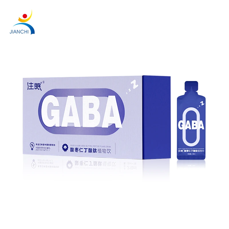 Высококачественный твердый напиток Suanzaoren GABA успокаивает нервы и
