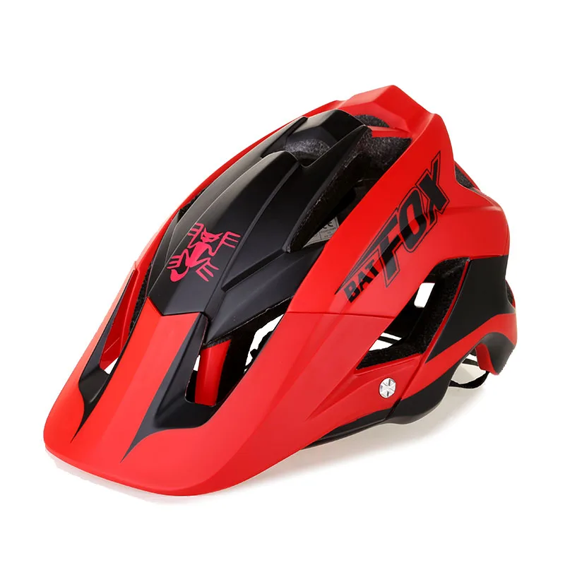 Dropshipping BATFOX 659 Mountain Road Bicycle Helmet safety Light Helmet Riding Road Special