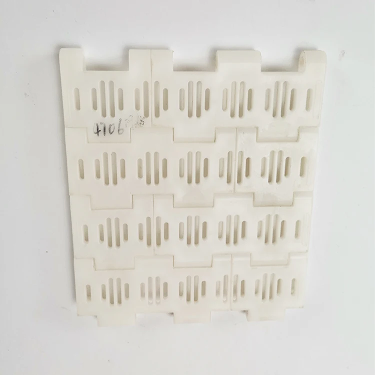 Uri-4706 Quality Guaranteed Durable Bottle Assembly Line Cold Resistant Flush Grid Modular Belt For Industrial Manufactures