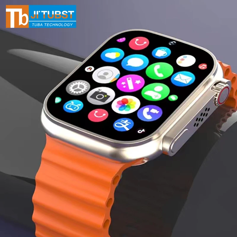 Z66 Ultra Smartwatch 1.93 Inch HD Large Screen 3 Buttons Available BT Call Wireless Charging Smart Watch Series 8 Ultra Z 66