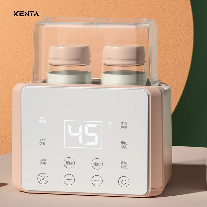 Hot Sale High Quality 2 Bottles Baby Milk Warmer Smart Baby Bottle Warmer With LCD Display
