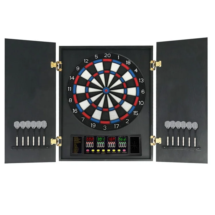 Заводская оптовая цена, электронный наконечник, dartboard, светодиодный дисплей, шкаф, встроенный дротик