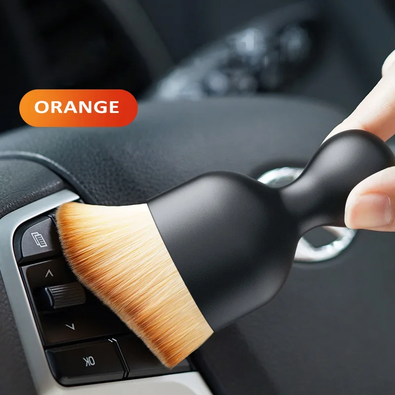 Car Microfiber Duster Clean Brush Dusting Tool Car Care Interior Cleaning Brush