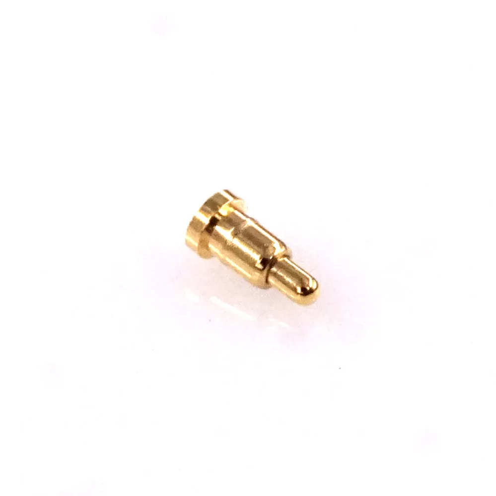 Spring Loaded Pogo Pin Connector 4.0 mm Height SMD PCB Straight Flange 2.0mm 12VDC 1A Single Spring-Loaded Contact