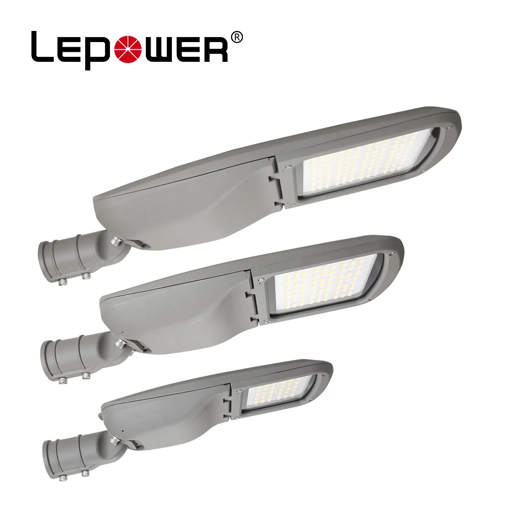 outdoor LED street light Glass cover street lights120-180lm/w IP66 100W