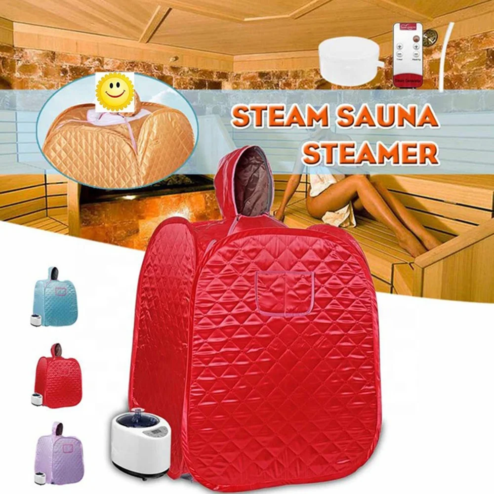 One person SPA Portable Sauna Steam Room for weight loss