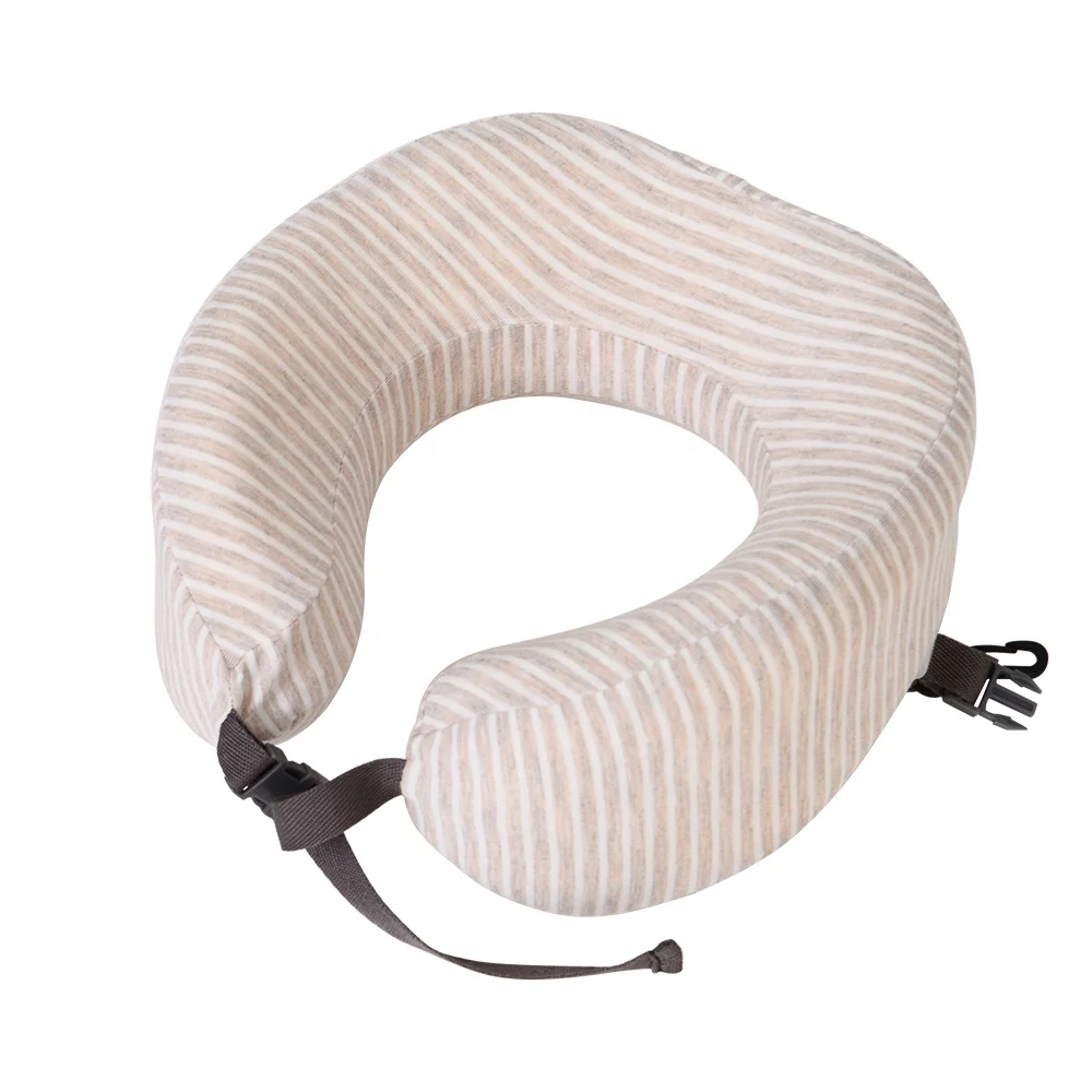 
Christmas gift soft u-shaped memory foam travel neck pillow 
