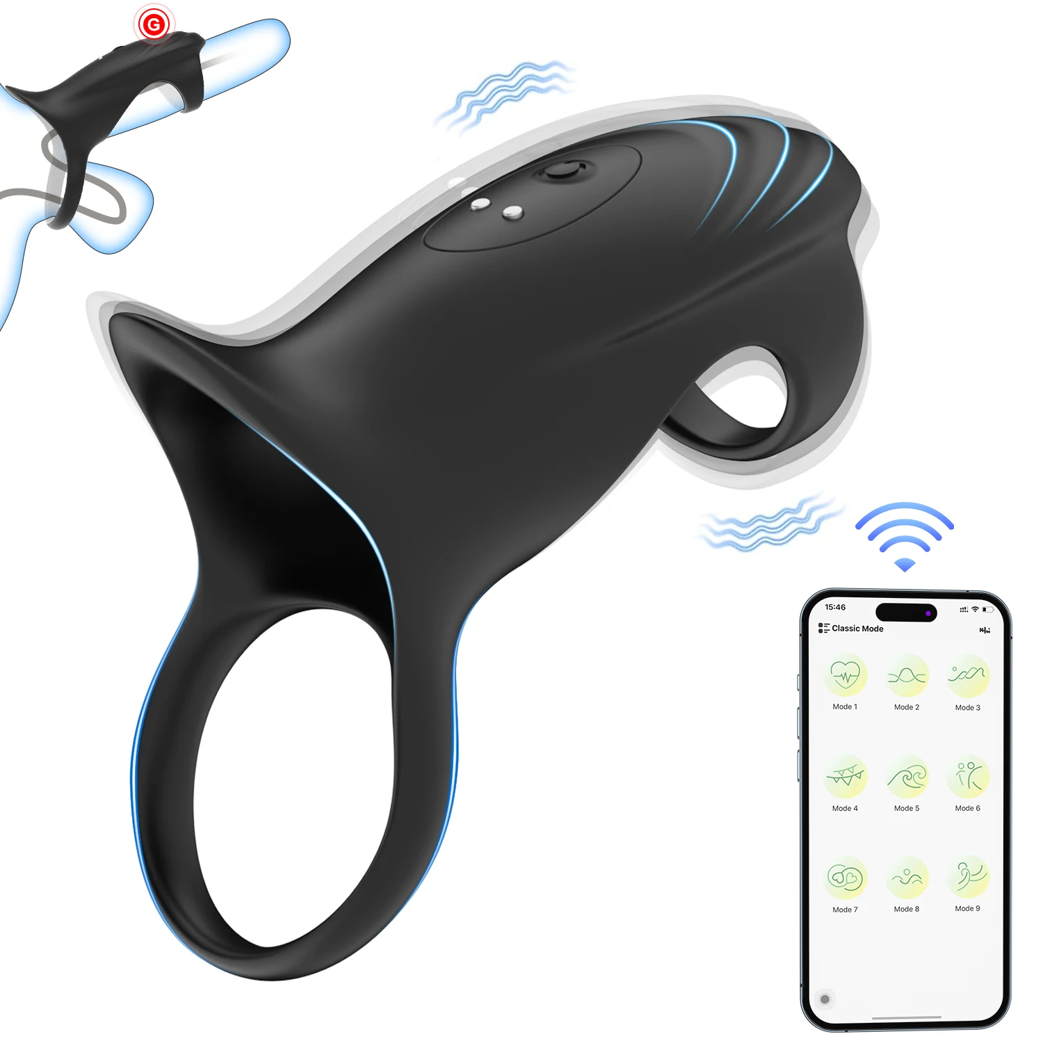 Male Penis Pump Manual Penis Enlarger Adult Sex Toys Man Vacuum Pump Vibrator Remoter Control Masturbation Extender Trainer