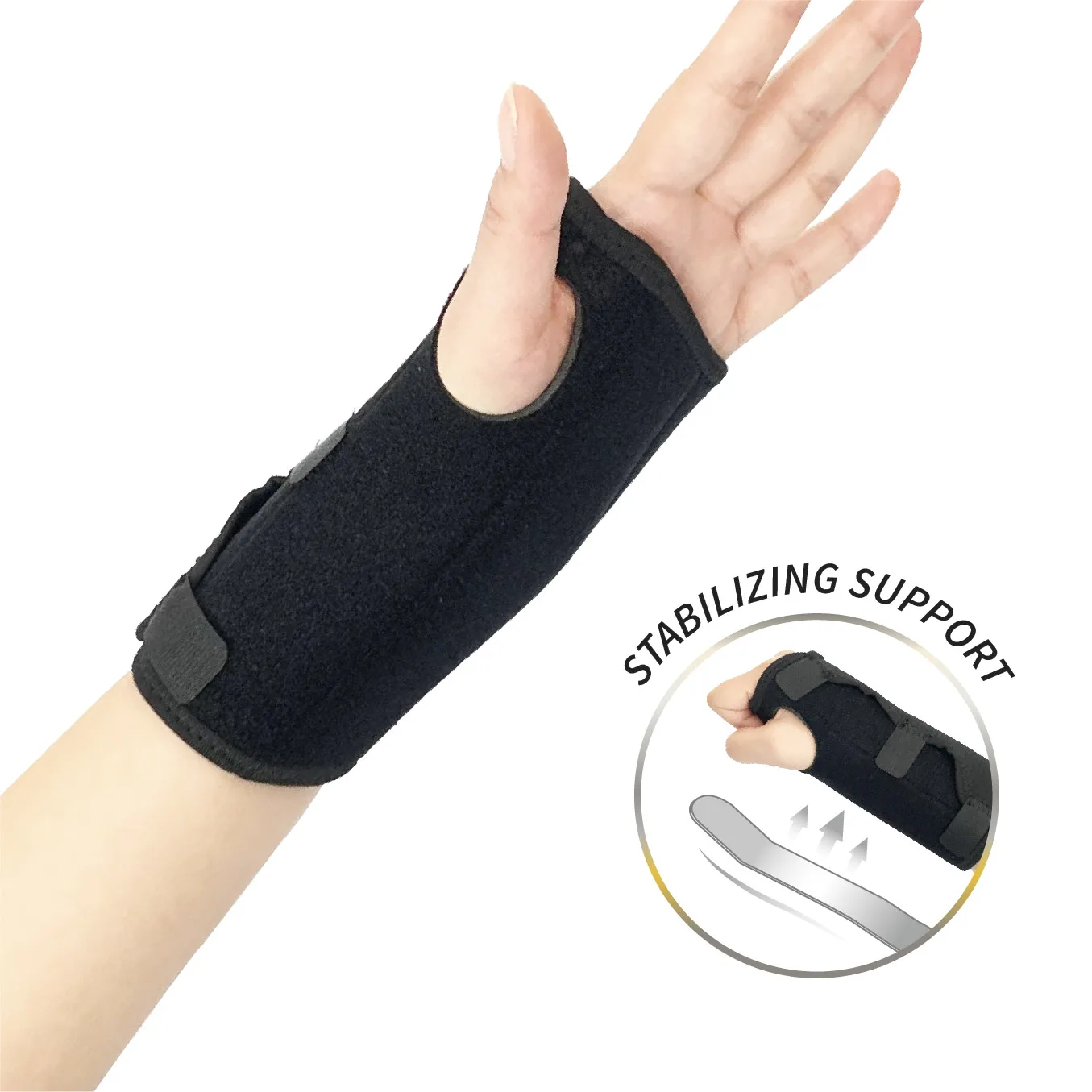 Feiyali Wrist Support Gaming Tunnel Hand Brace Wrist Adjustable Carpal Tunnel  Orthopedic Wrist Brace