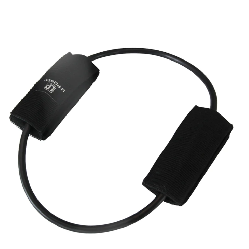 
11pc resistance tube set with color box no slip resistance tubes latex free exercise tubes 