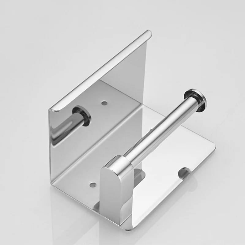 Bathroom stainless steel 304 multifunction wall toilet paper holder