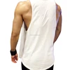 Wholesale Gym Sleeveless Tank Top Bodybuilding short Male Design Own Custom Logo Stringer Wrestling Singlet knitted Mens Vest