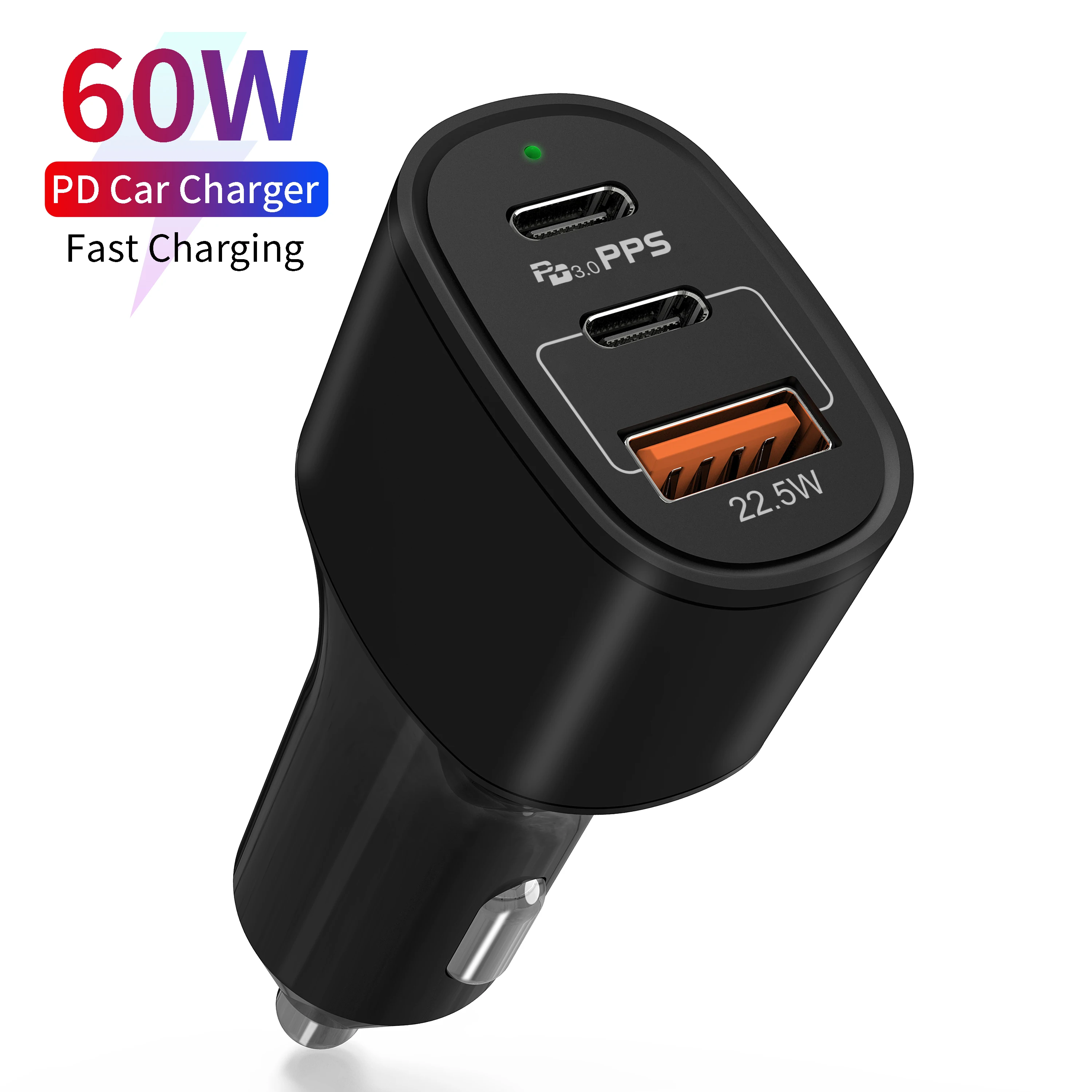 for fast car phone charger samsung  adaptor outlet type c  car charger 25v qc4  blue 4.8a 10a 240v qc8 car charger plus usb port