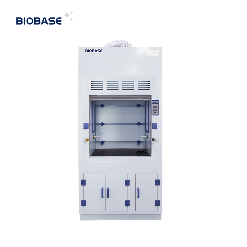 BIOBASE China Ducted Fume Hood Polypropylene laboratory fume hood PP lab fume cupboard for heavily chemical laboratory