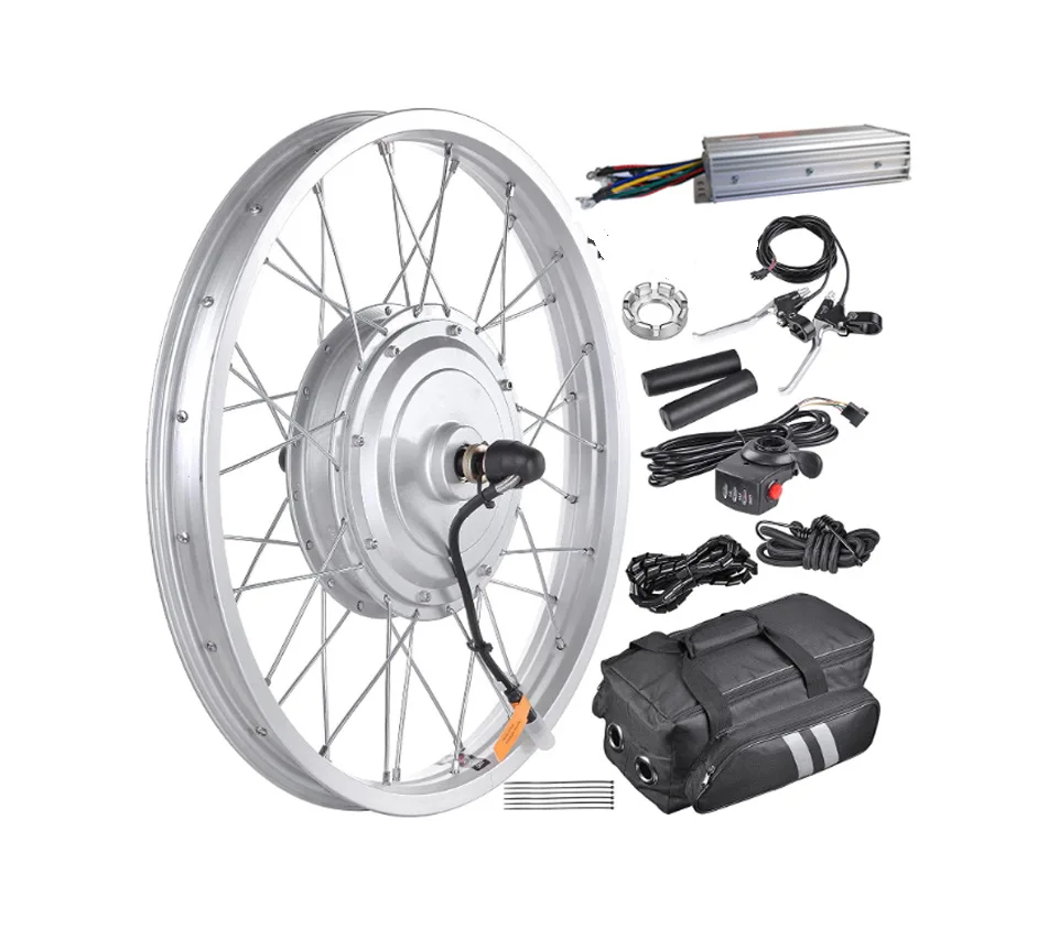 20 inch 36V750W front wheel bicycle modified electric bike kit electric bicycle motor kit