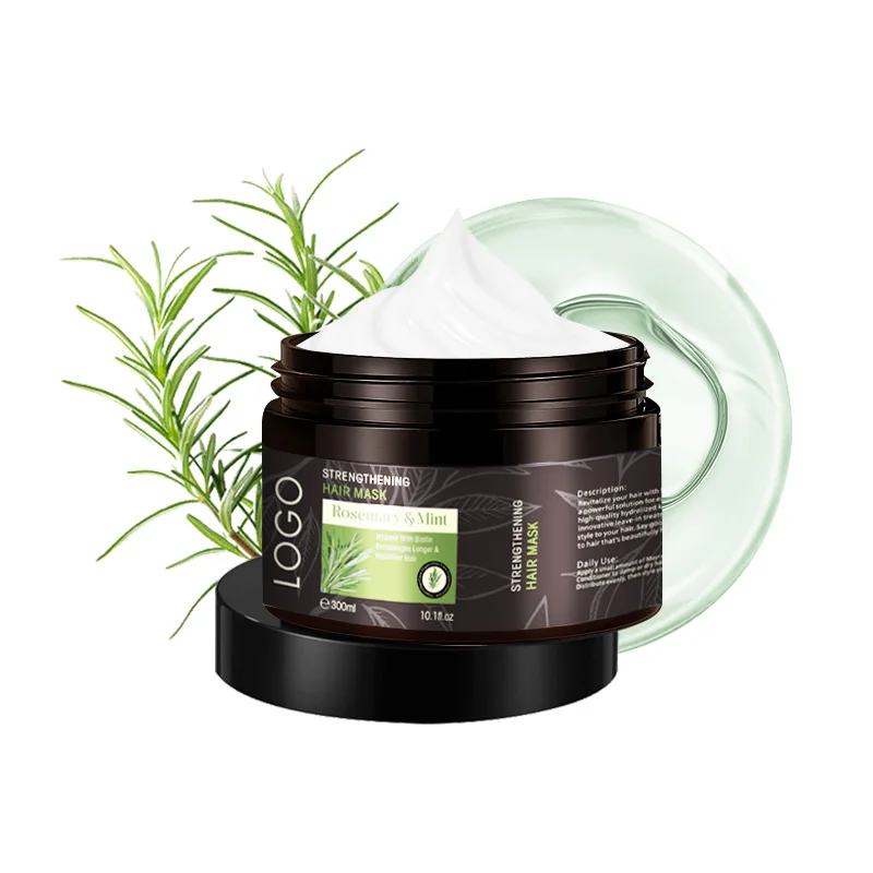 wholesale hair mask scalp repair deep conditioning keratin Rosemary hair mask for hair growth