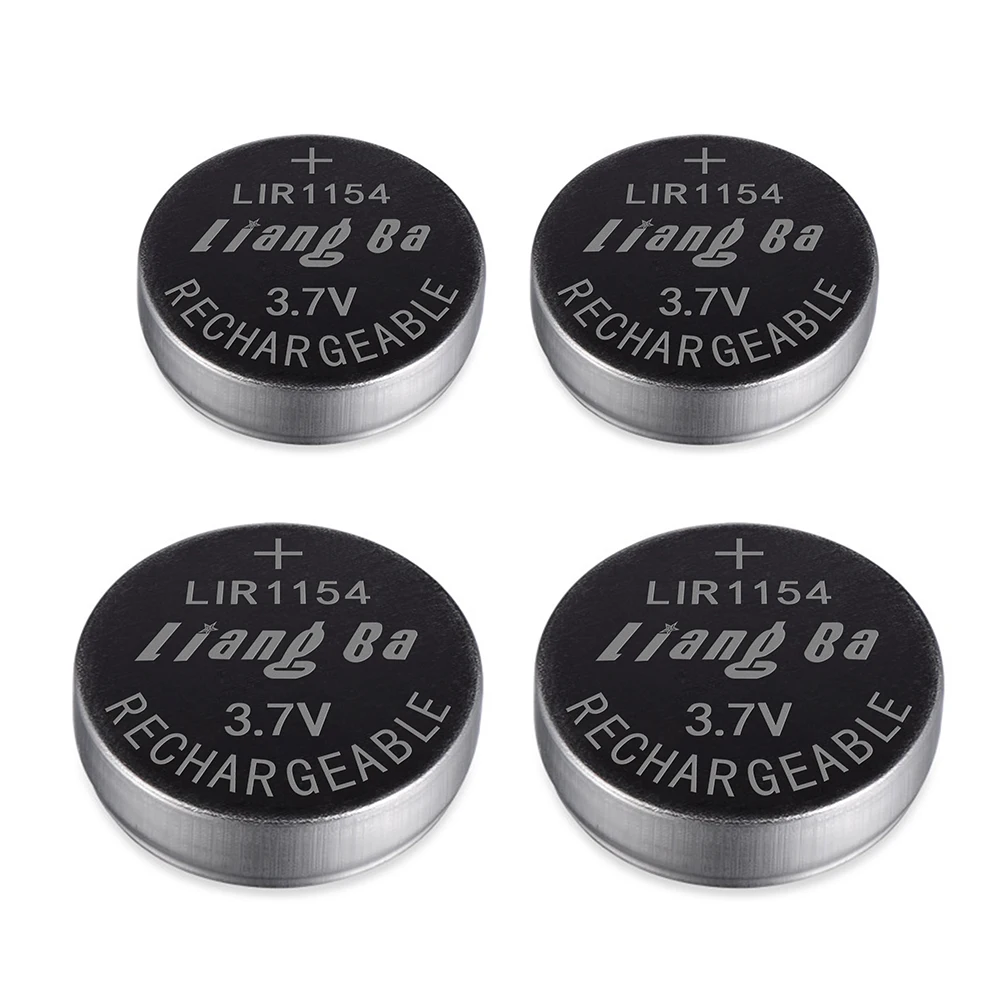 Rechargeable Li-ion Button Cell Batteries 3.6v Battery LIR1154   LIR1054 LIR1254 For Headset