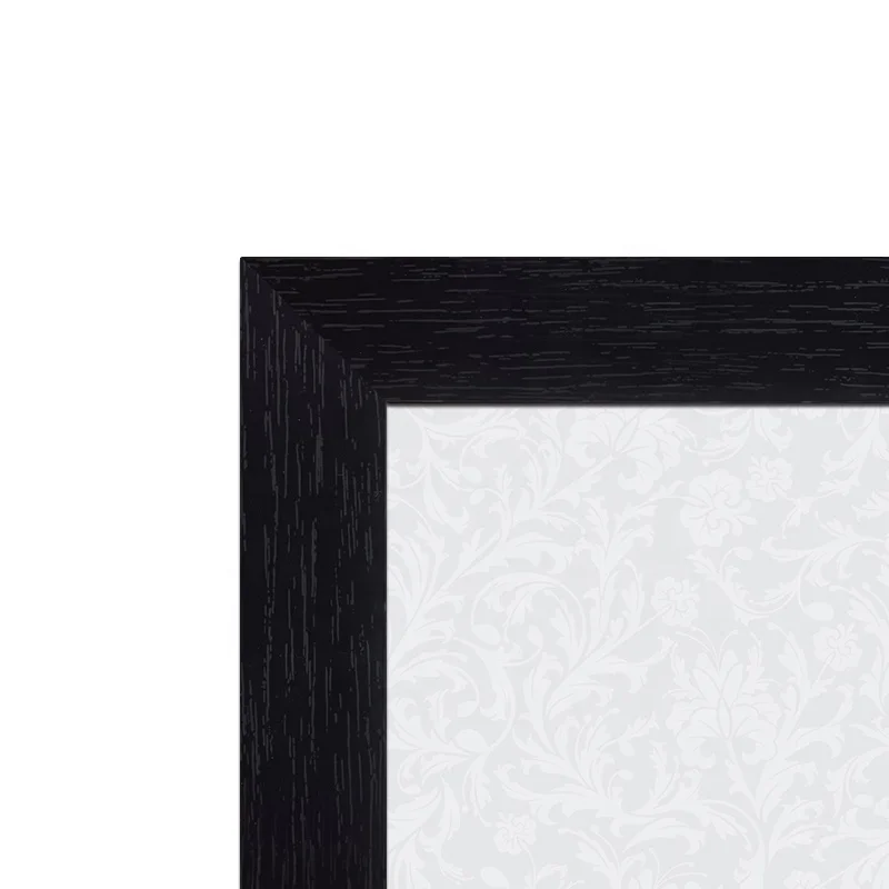 Home Decoration Light Weight Black Plastic 5x7 Inch Tabletop Photo Frame