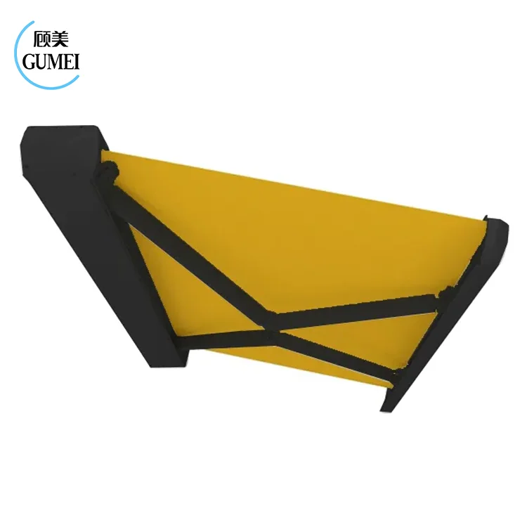 OEM Sun Shade Rain Protect Outdoor Motorized Awning Retractable Awning Full Cassette