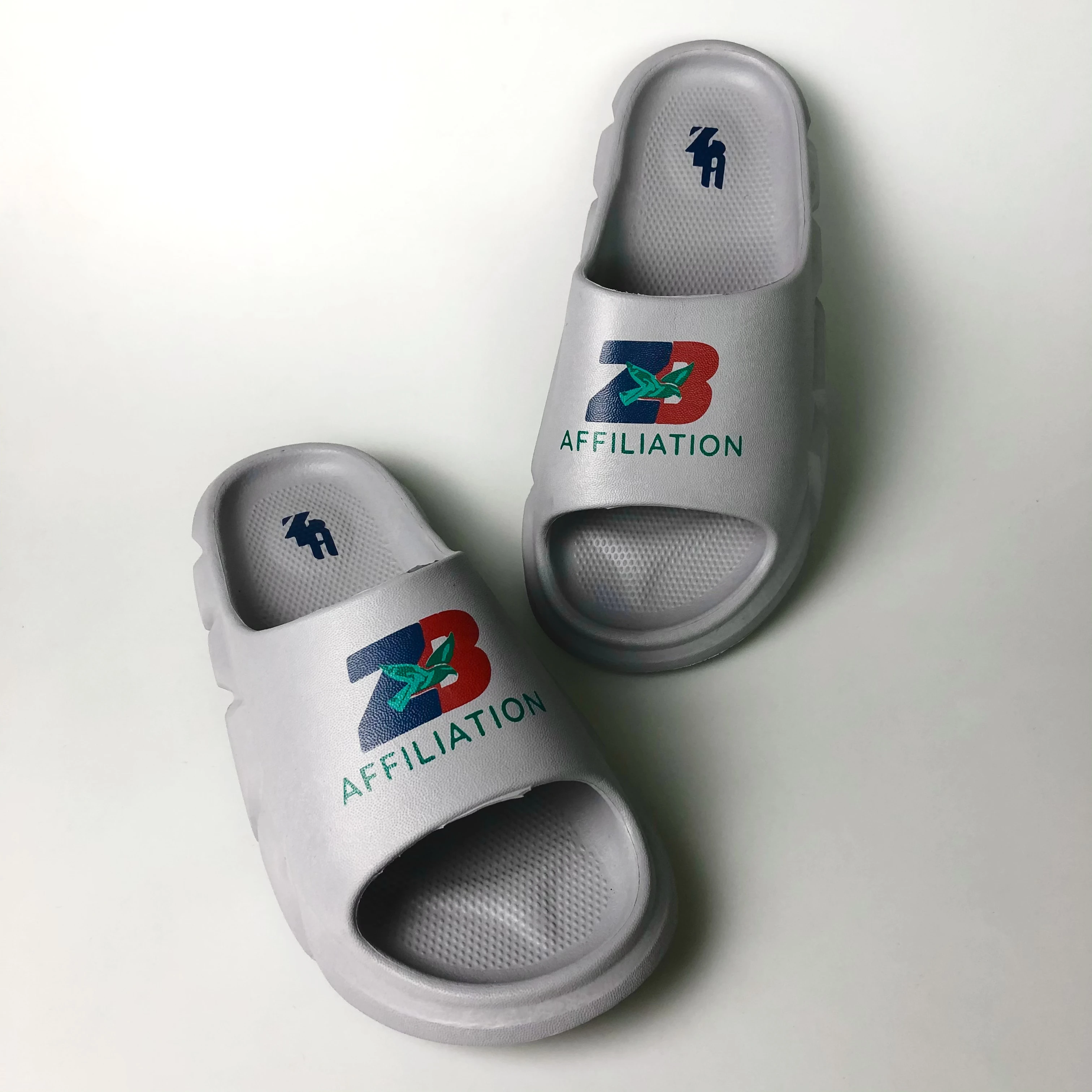 Foam Slides Logo Slippers Brand Wholesale Slide Custom Eva Foam Sports Slippers