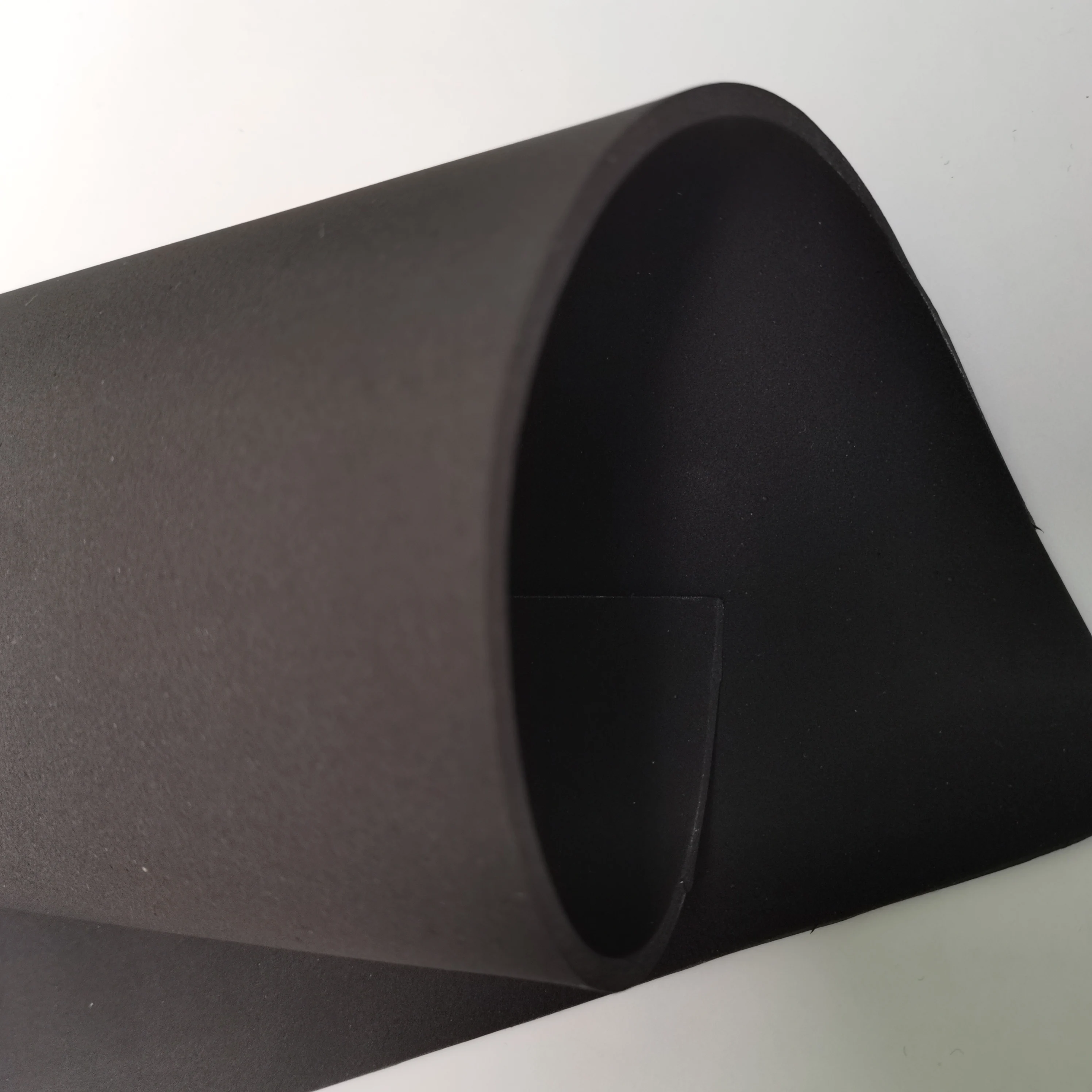Jianbo Factory 3MM SBR Neoprene Fabric Rubber Sheet SBR Neoprene Raw Sheets Black Neoprene Rubber Sheet