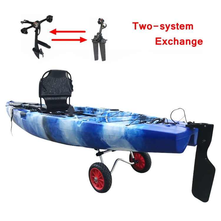 China Single Fishing Sit On Top Tour Kayak, Cheap Plastic Sea Kayak With Paddle And Seat