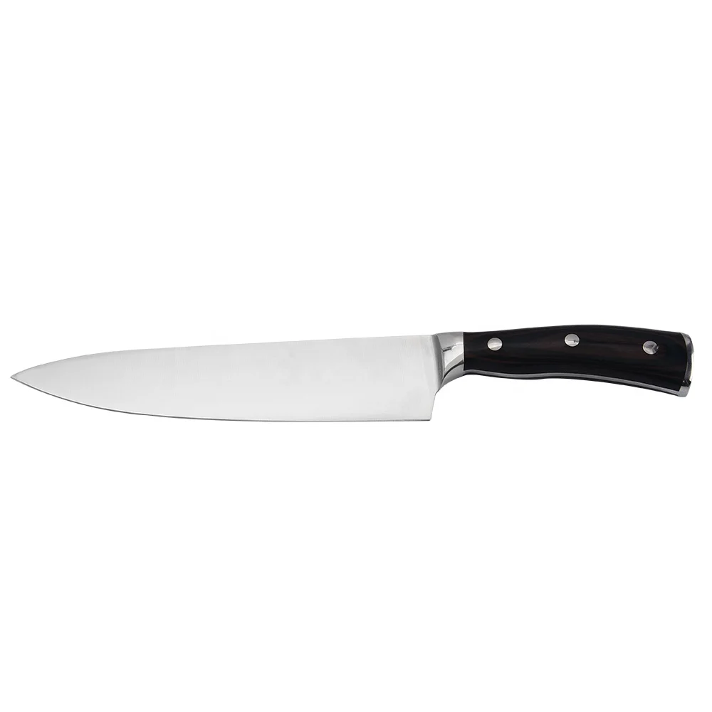 Professional 5cr15 Stainless Steel Chef Knife Non-stick Kitchen Knife With Black Gift Box