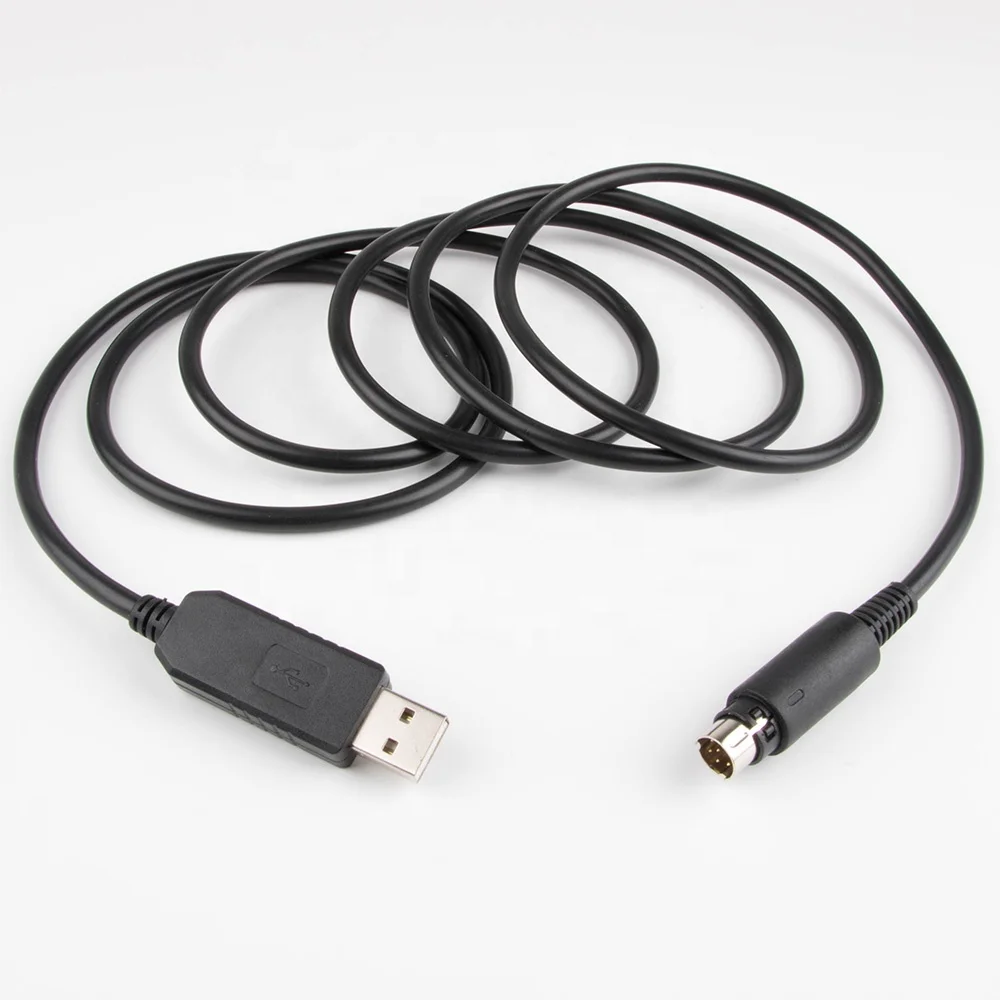 Оптовая продажа CP2102 адаптер с USB Mini DIN 8Pin RS232 серийный PLC Кабель для программирования Kenwood PG-5G PG-5H NEC плазменной резки