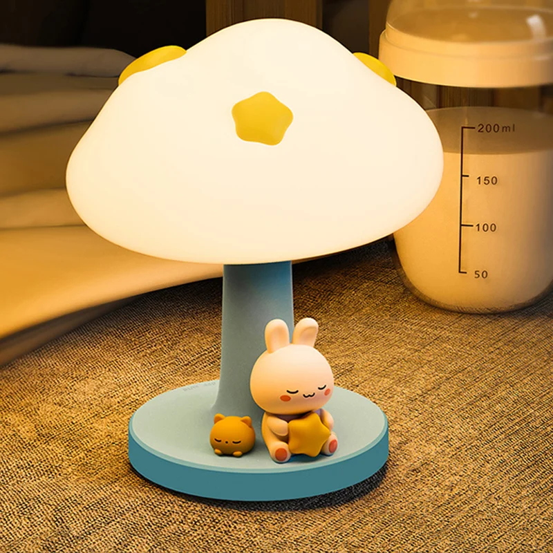 Cloud Bedside Night Lamp Indoor Livingroom Bedroom Decoration Cute Night Light