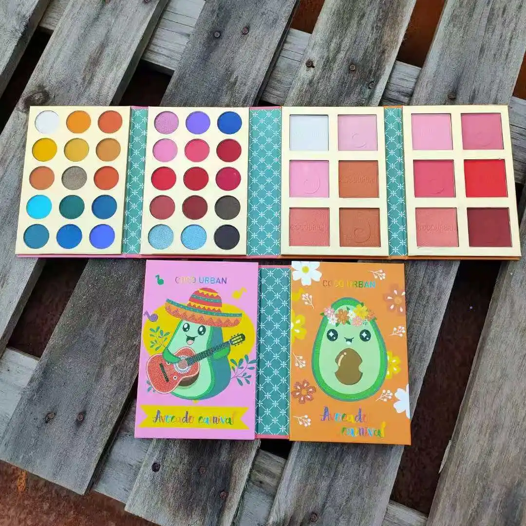 Trendy 60 color Cosmetic Makeup Eyeshadow Metallic Shimmer Eye Shadow Palette for sale