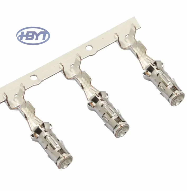929974-1 Crimp Terminal Brass Terminal Connector Female Metal Small Metal Stamping Wire Connector Terminal