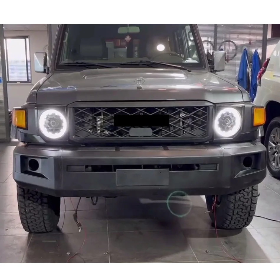 Модернизированные обвесы переднего бампера для Land Cruiser 76 LC79 LC78 LC76 HZJ76 07-23 аксессуары 2024 cruiser