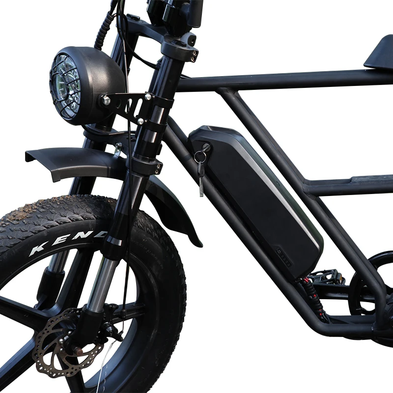 2022 New Motorcycle vintage electric folding bike fat tire mountain electric bicycle