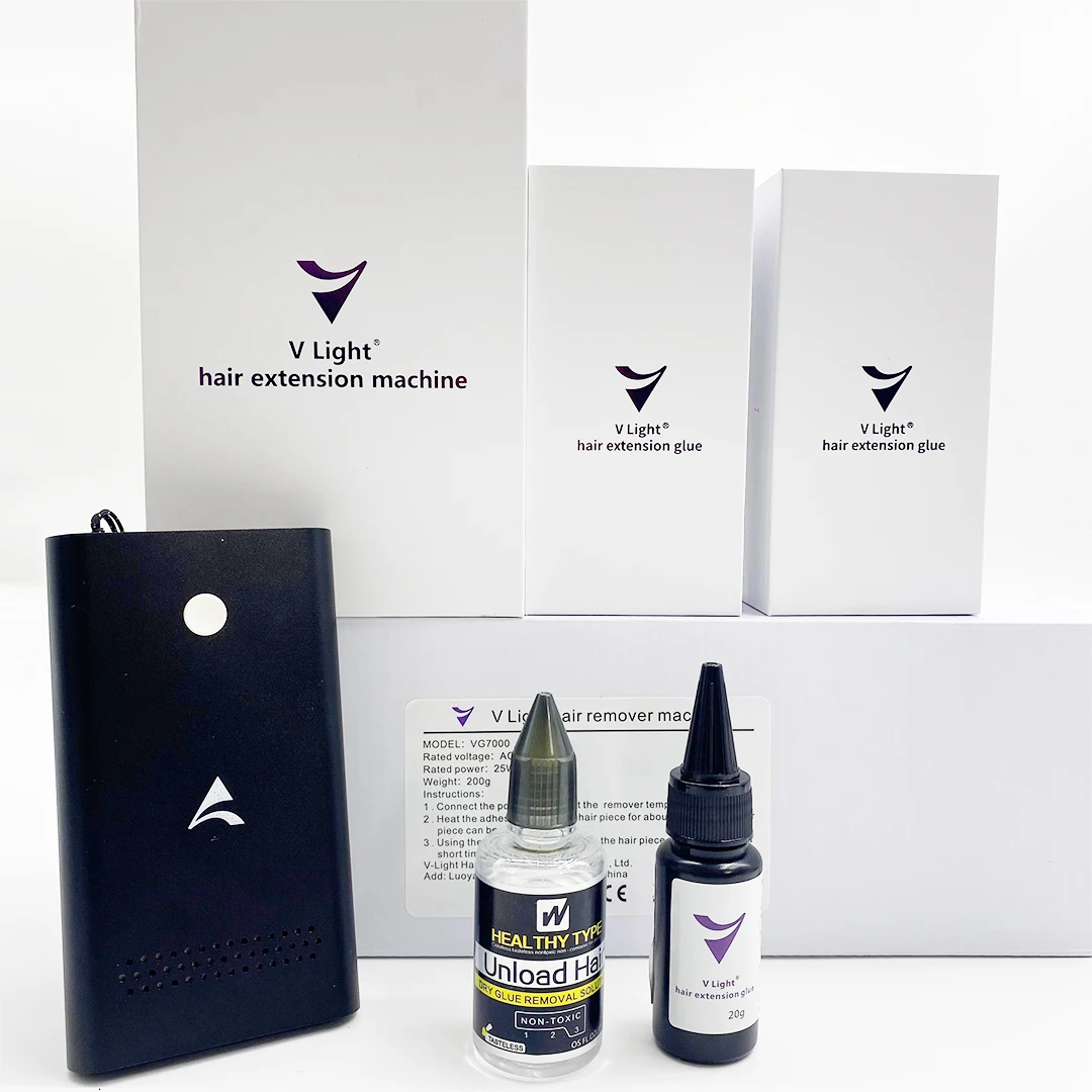 2024 Hottest Trend  New V Light Hair Technology Machine In Hair Extensions Tools