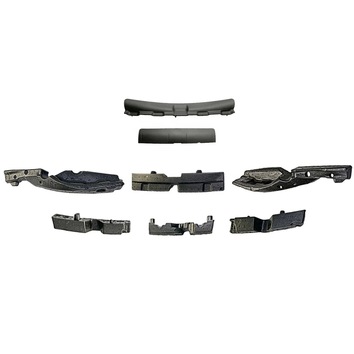 Newest Bumper Body Parts Assembly For Maserati Quattroporte Trofeo Front Performance Body Kits Rear Bumper Headlights