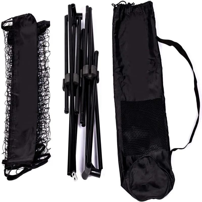 Mini indoor outdoor beach practice Steel tennis net badminton net  for sports training